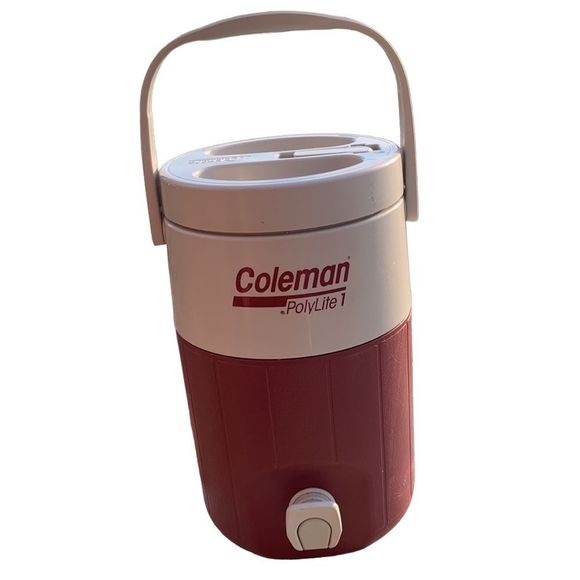Coleman Dining Vintagecoleman Polylite Gallon Thermos Water Cooler